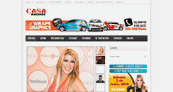 Desktop Screenshot of casamagazine.com